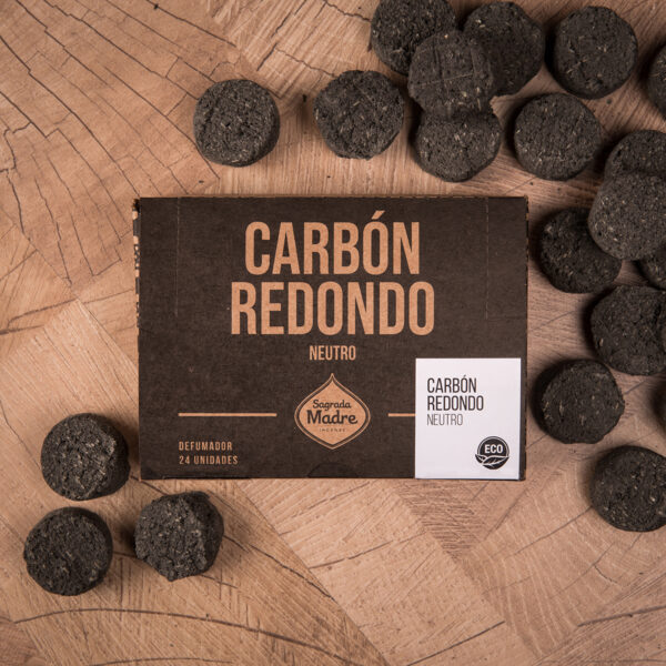 CARBON REDONDO NEUTRO X 24 SAGRADA MADRE