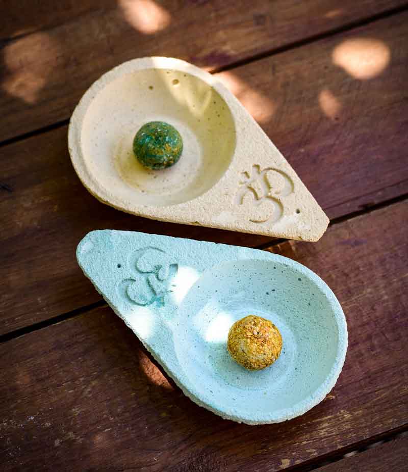 Sahumador Porta Sahumerio OM Color