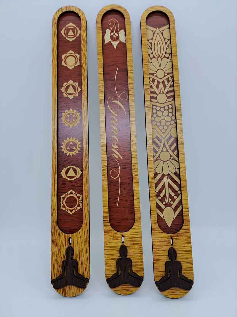 Porta Sahumerio Sky Grabado MDF