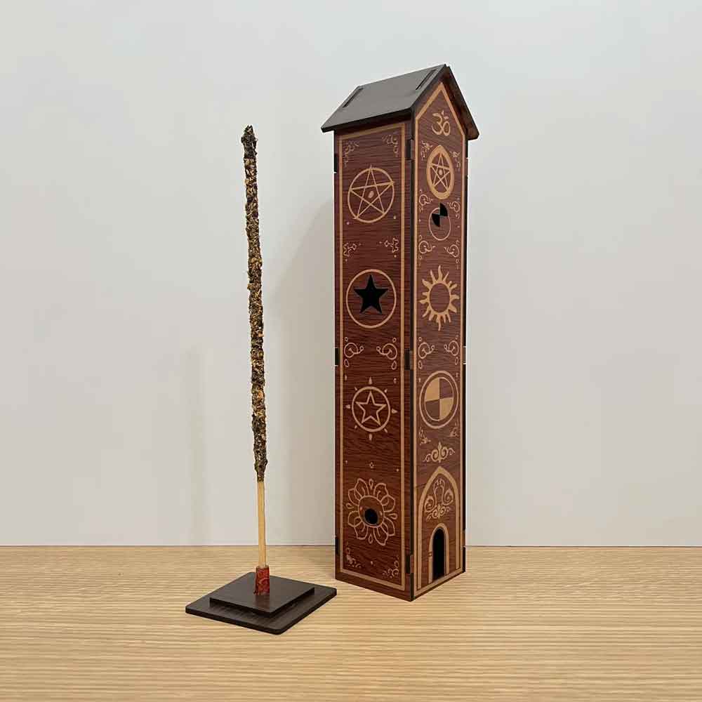 Porta Sahumerios Casita Zen MDF