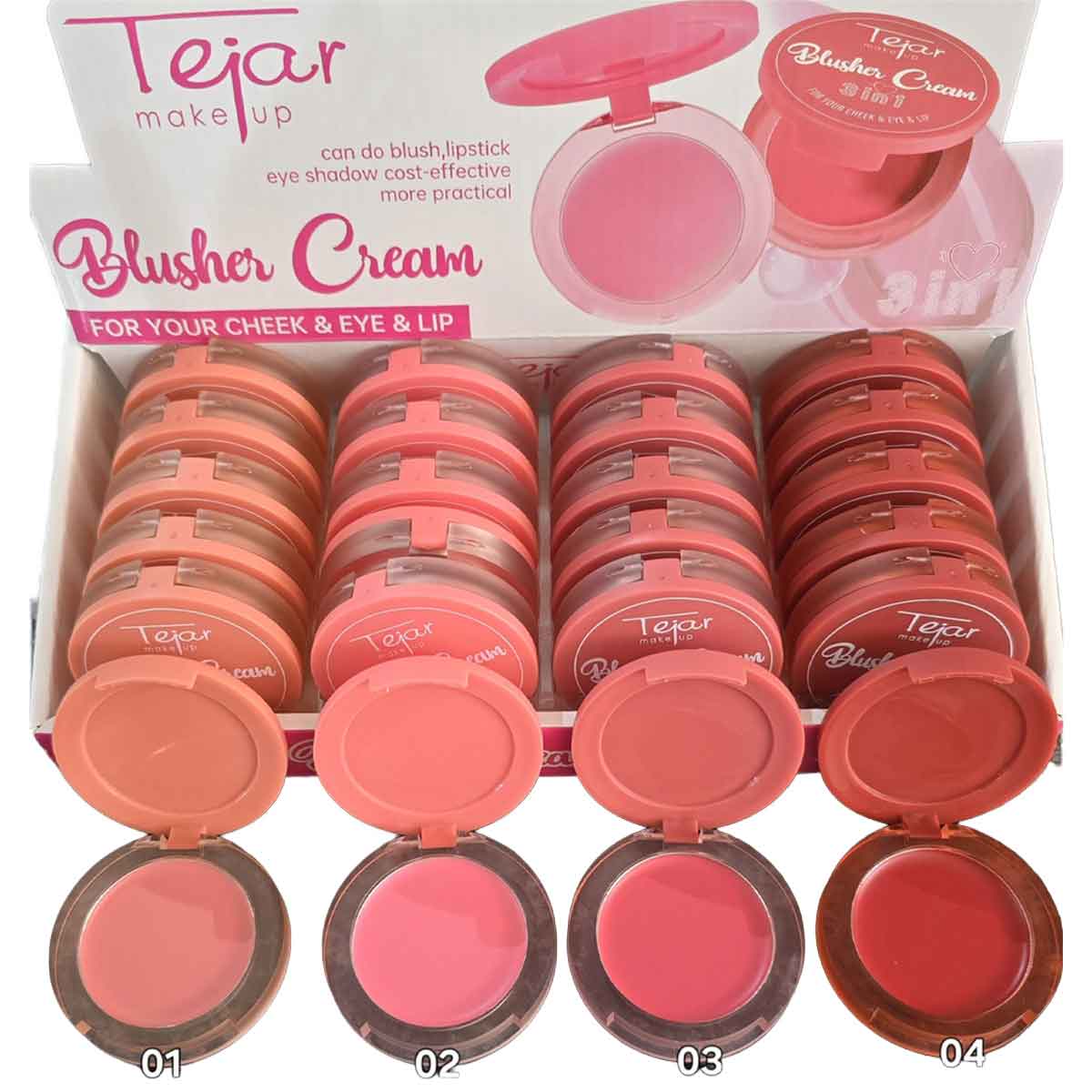 Blusher Cream 3 en 1