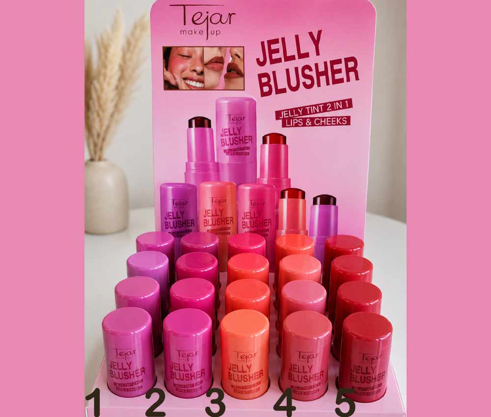 Blusher Jelly 2 en 1 Labios y Mejillas Tejar