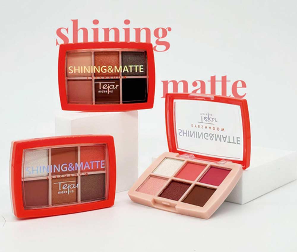 Sexteto de Sombras Tejar Studio Mix 6 – Equilibrio Matte & Shining
