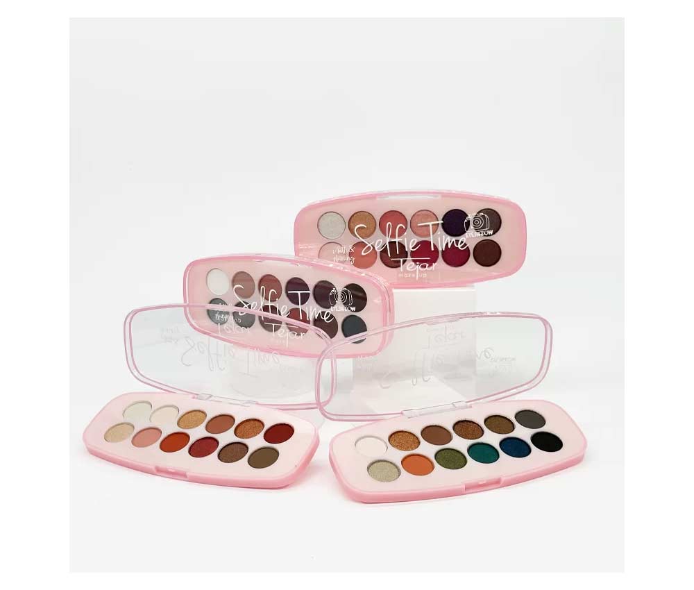 Paleta de sombras x 12 colores Matte y Shinning Tejar